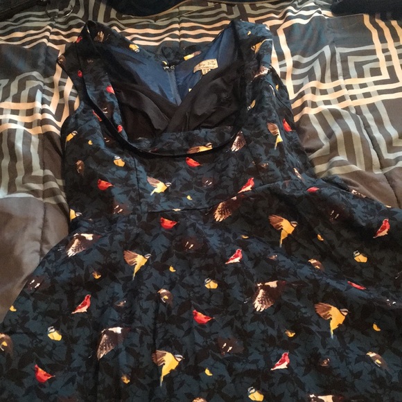 lindy bop bird dress